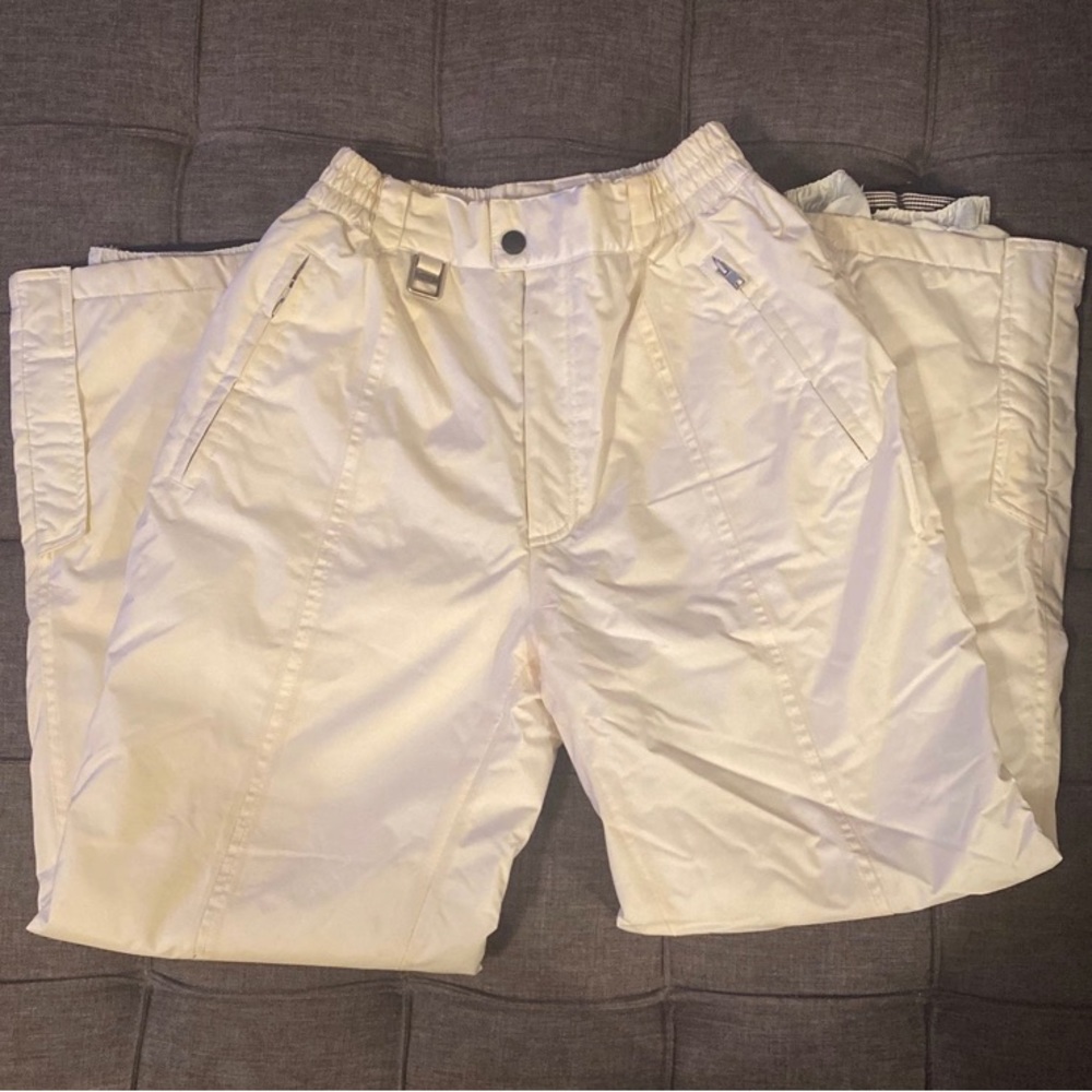 Rugged Extreme Exposures Snow Pants - White - Junior’s size L - boarding / ski